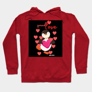 spread love Hoodie